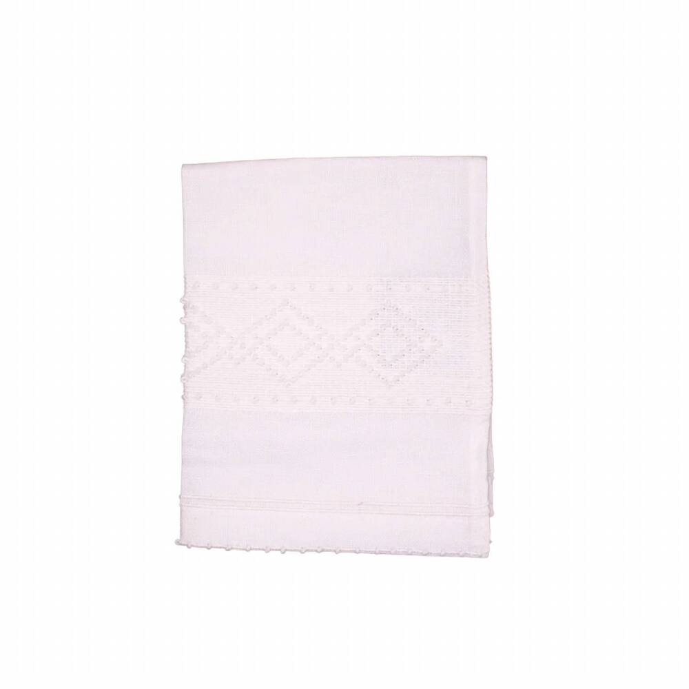 NEW CASA ISOTA italian hand towel - set of 2 in white